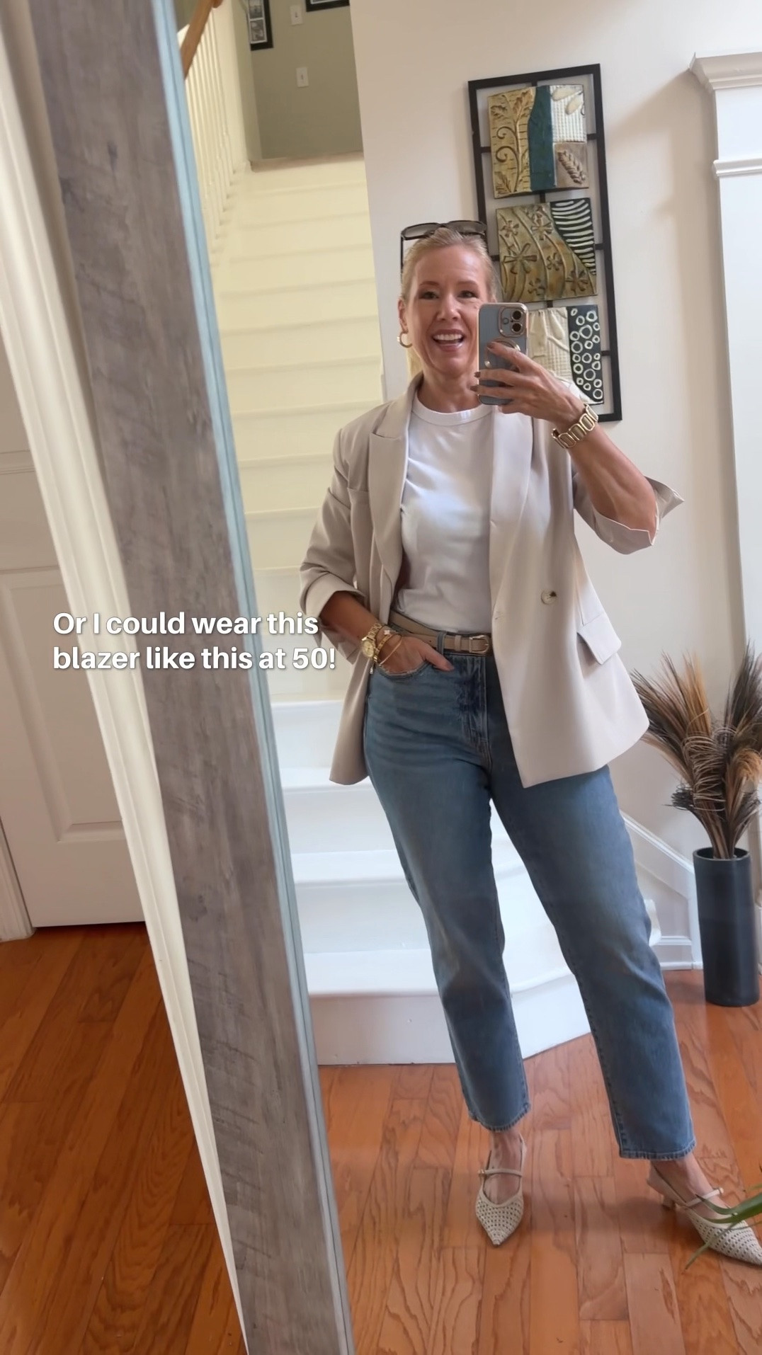 From meh to yay! Same blazer- just styled differently!

Get 50% off with code: 501RQE0N for this blazer by Lazysmile!

#LTKgrwm #LTKootd #LTKOver40
