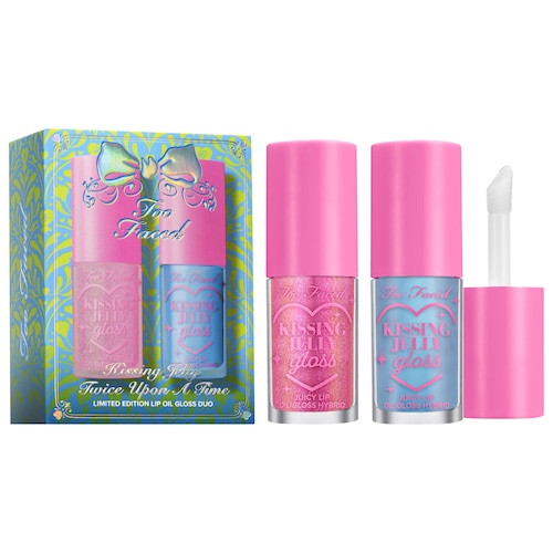 Kissing Jelly Twice Upon A Time Lip Oil Gloss Duo Makeup Gift Set | Sephora (US)