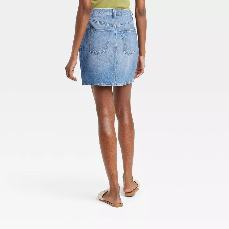 Women's High-Rise Denim Mini Skirt - Universal Thread™ | Target