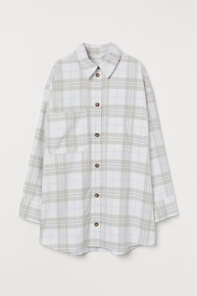 Twill Shirt Jacket | H&M (US + CA)