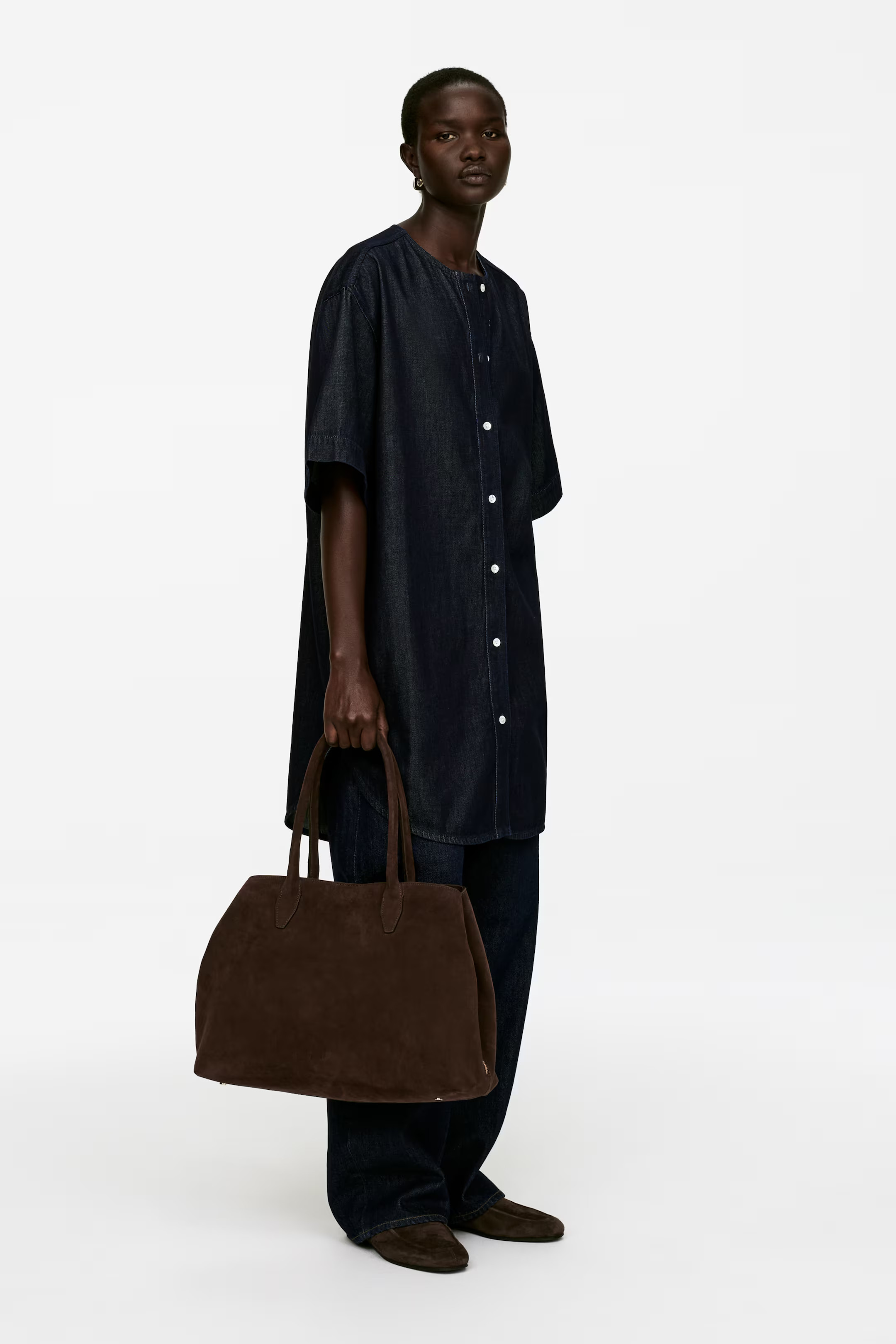 Fourre-tout en daim | H&M (FR, IT, ES, PT, BE)
