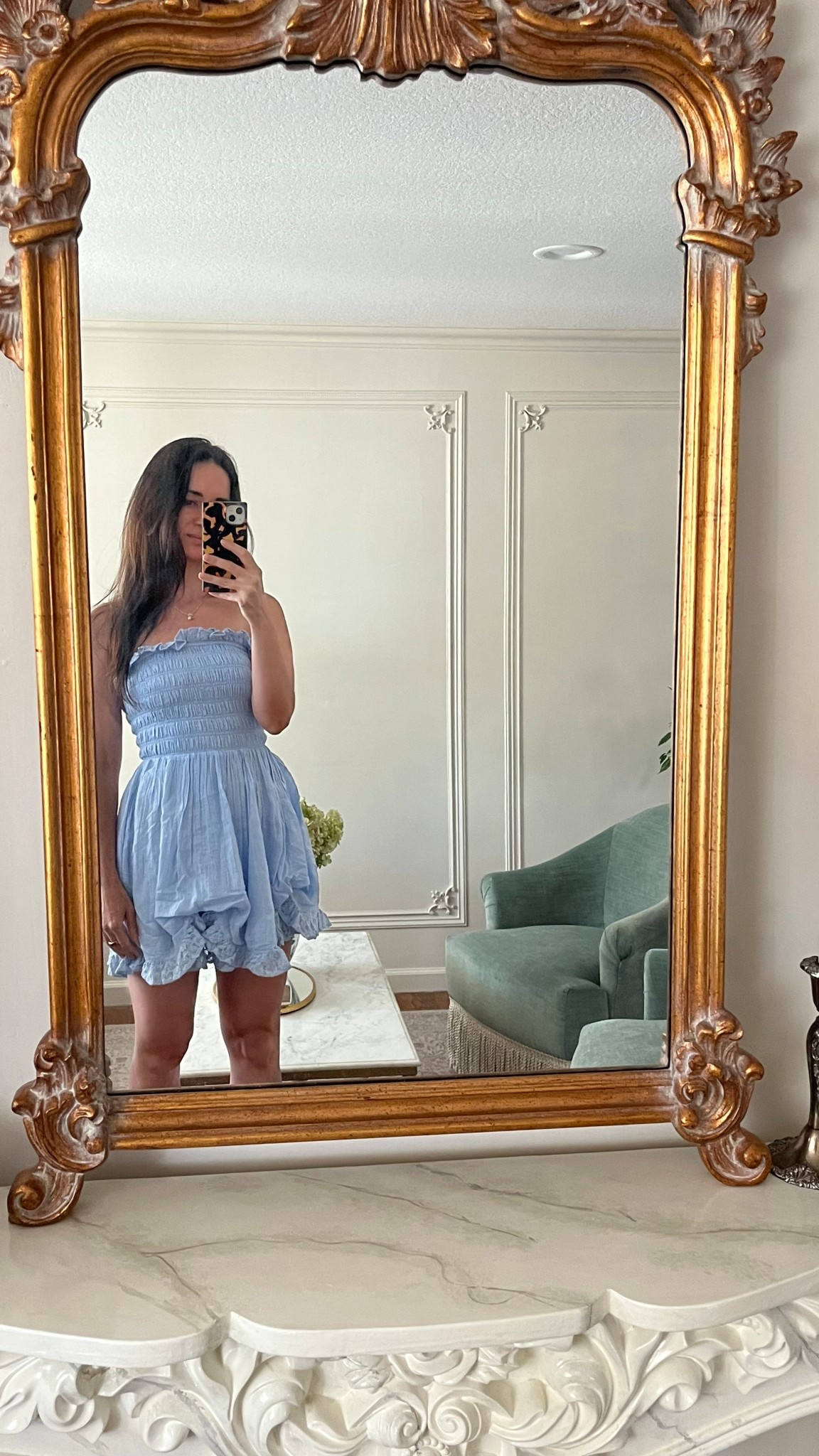 🩵🩵🩵 

#LTKPetite #LTKFindsUnder100 #LTKStyleTip