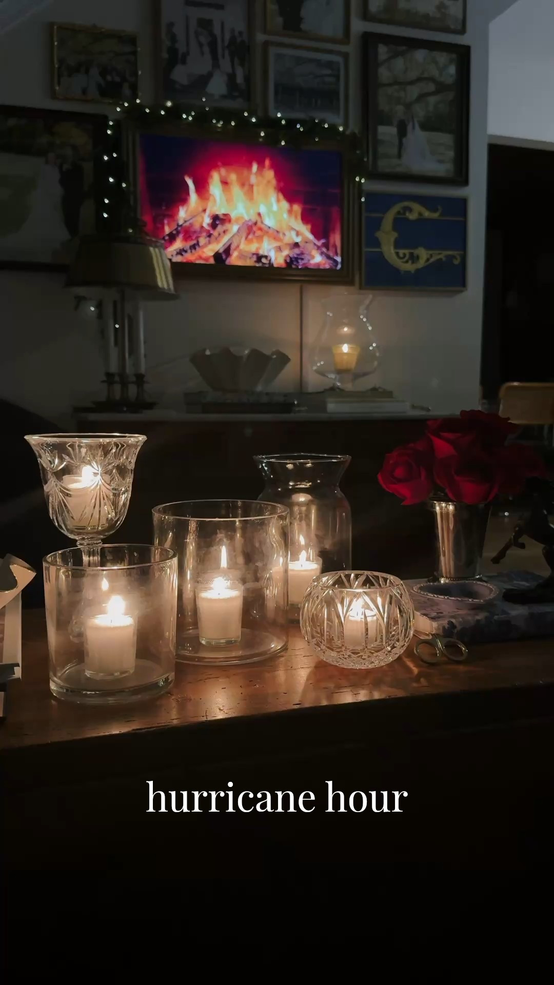 Hurricane vases with candles 
How to style hurricane vases 
Keeping things cozy through the winter with hurricane hour ❤️🕯️
Clean candles
Nontoxic candles, unscented candles 

#LTKHome