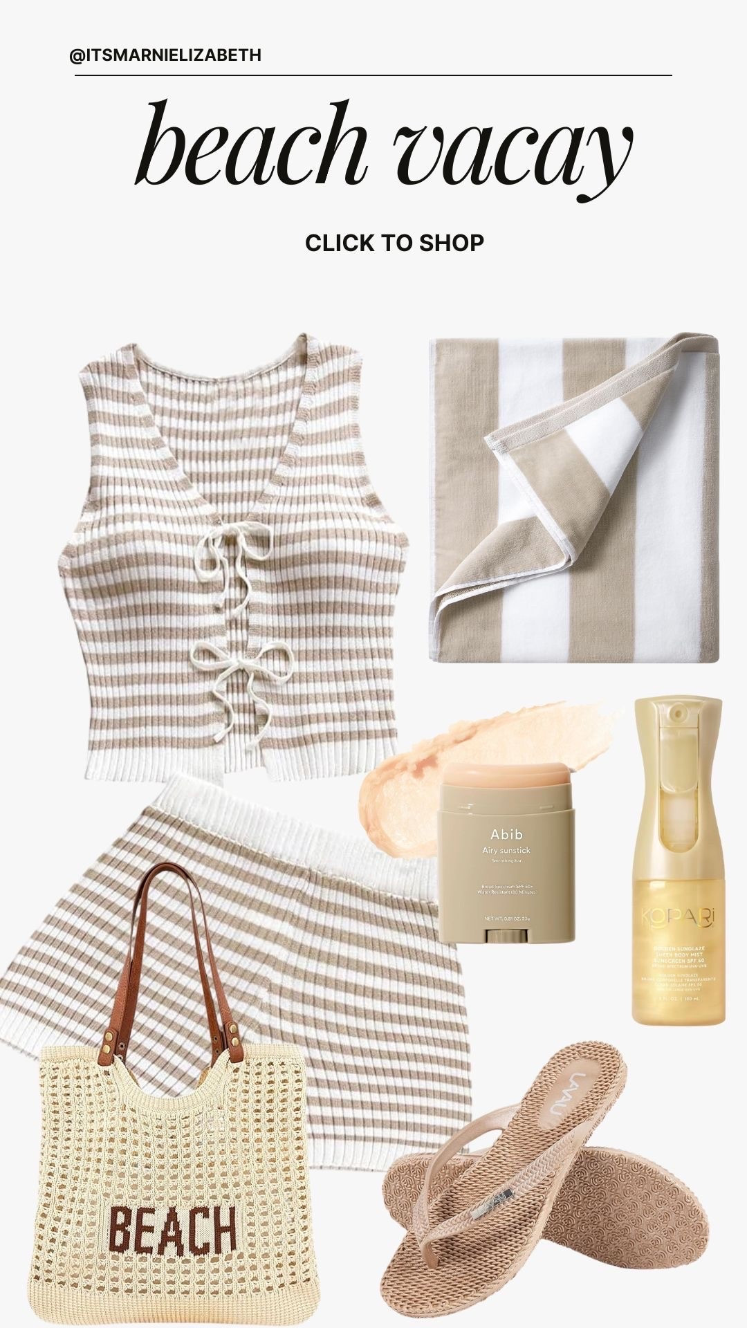 Must have for beach vacay! 🏝️ 

Spring outfit, summer outfit, vacation outfit, travel inspo, travel wear, outfit ideas, beach day

#LTKSeasonal #LTKTravel #LTKSwim