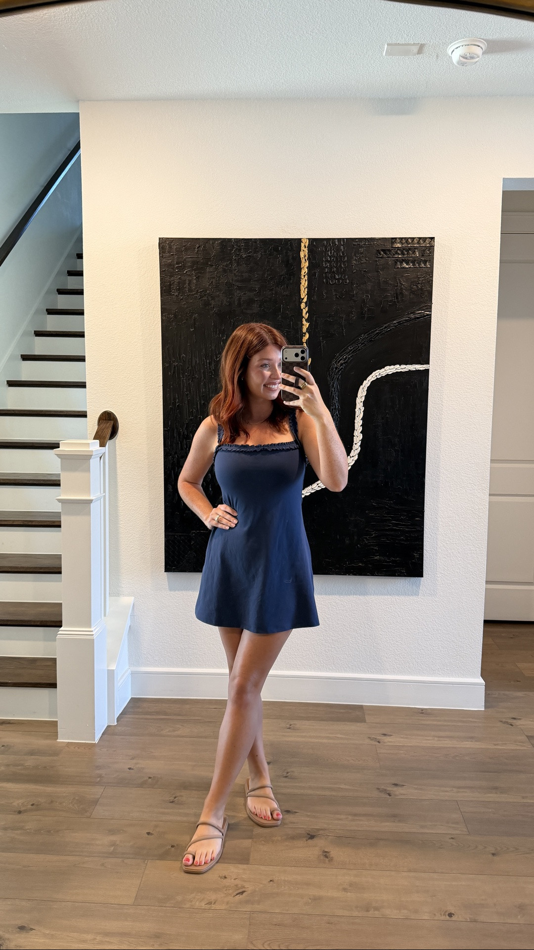 travel outfit is this cutie @abercrombie tennis dress with built in shorts. It’s currently on sale + use code AFSUMMER for an extra 15% off. I believe it’s limited stock but still available in select colors. I’m wearing a size medium reg. 

5’7 • 145lbs • 34DDD

#LTKootd #LTKmomlife #LTKTravel