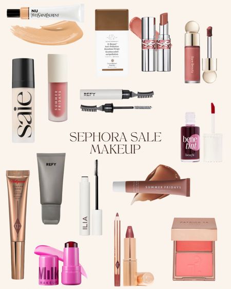 Makeup favorites from the Sephora sale! Rare Beauty, Charlotte Tilbury, Summer Fridays and more! Code YAYSAVE

#LTKxSephora