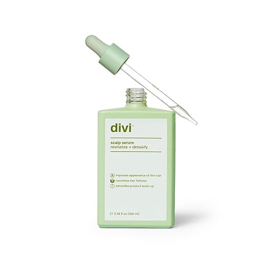 Divi Scalp Serum for Thinning Hair Clinically Tested, Non-Greasy Formula with Amino Acids, Caffei... | Amazon (US)