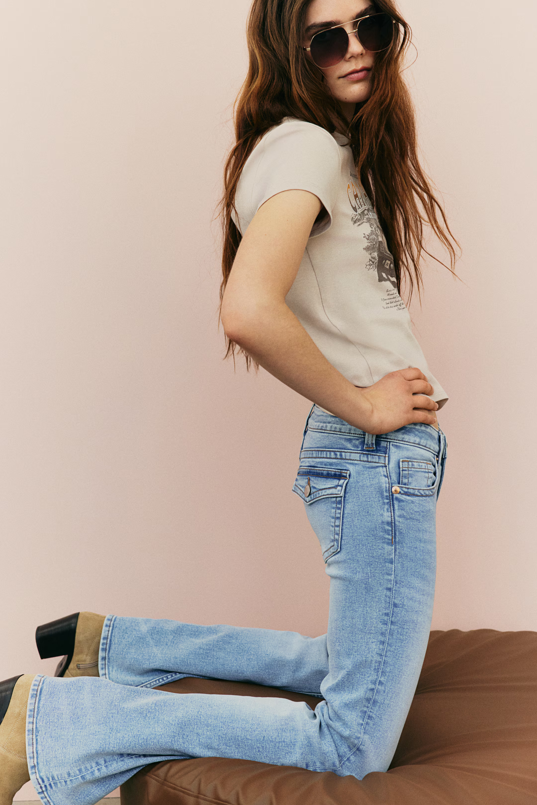 Flared Low Jeans | H&M (US + CA)