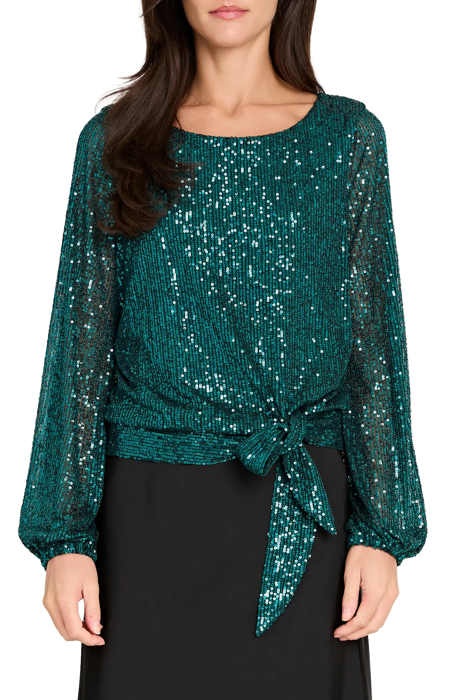 Tahari ASL Sequin Top | Nordstrom | Nordstrom