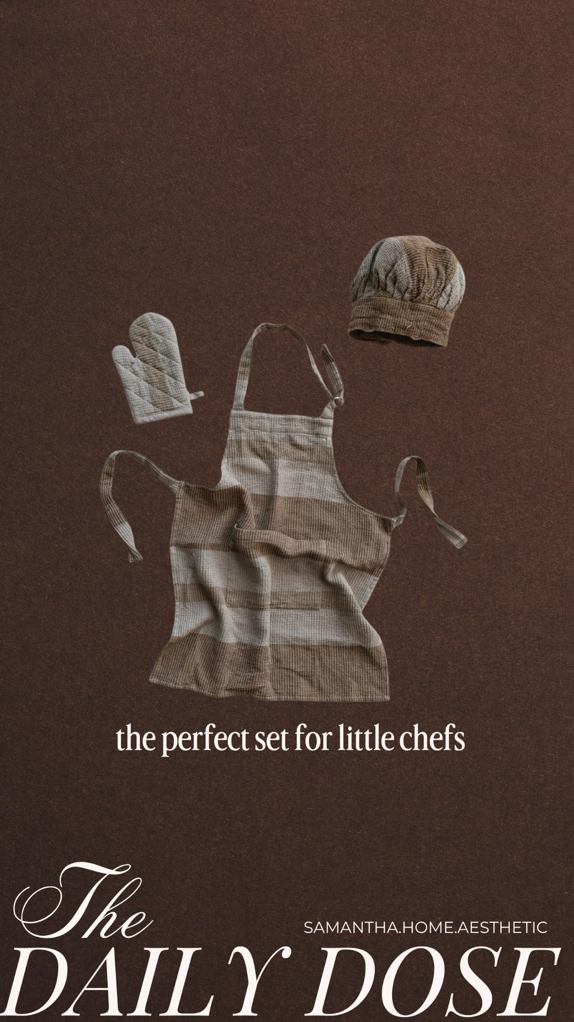 Found the cutest little apron, chefs hat and oven mitt set for kids  

#LTKKids #LTKmomlife #LTKfoodie