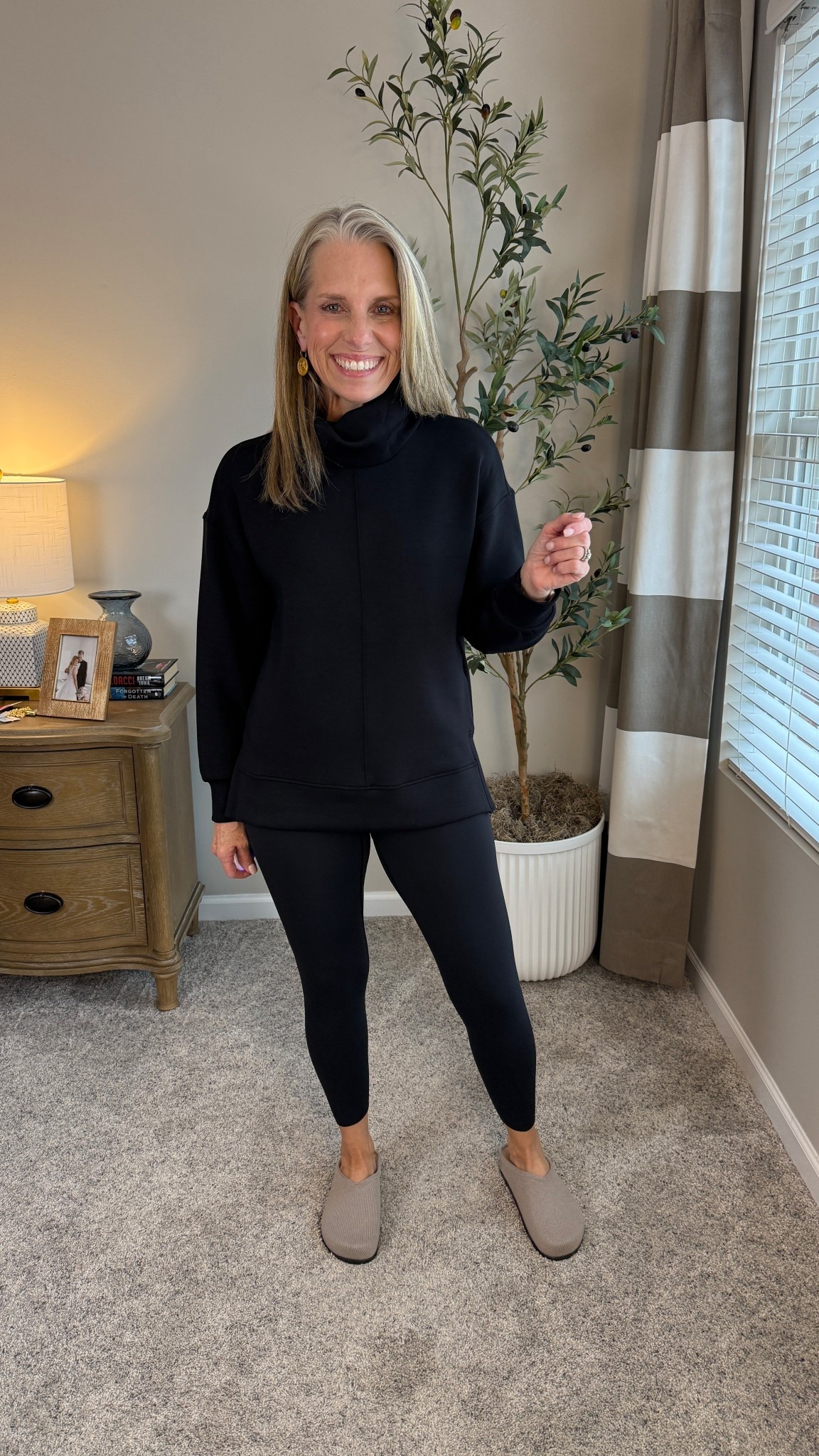 @Spanx Air Essentials. XS top and medium leggings. Use LISAXSPANX for 15% off one purchase. 

#LTKStyleTip #spanxpartner

#LTKOver40 #LTKFindsUnder100