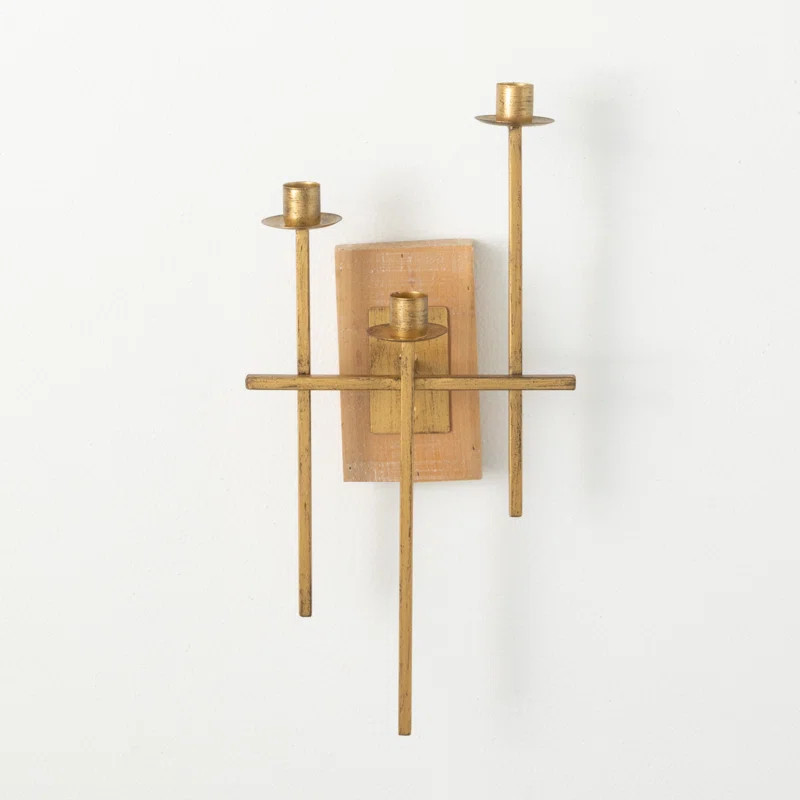 15.75'' H Metal Wall Wall Sconce | Wayfair North America