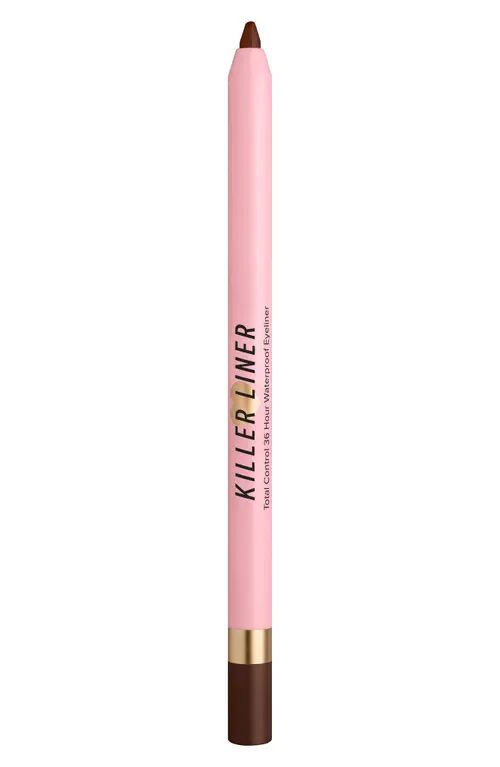 Too Faced Killer Liner 36-Hour Waterproof Gel Eyeliner in Killer Caramel at Nordstrom | Nordstrom