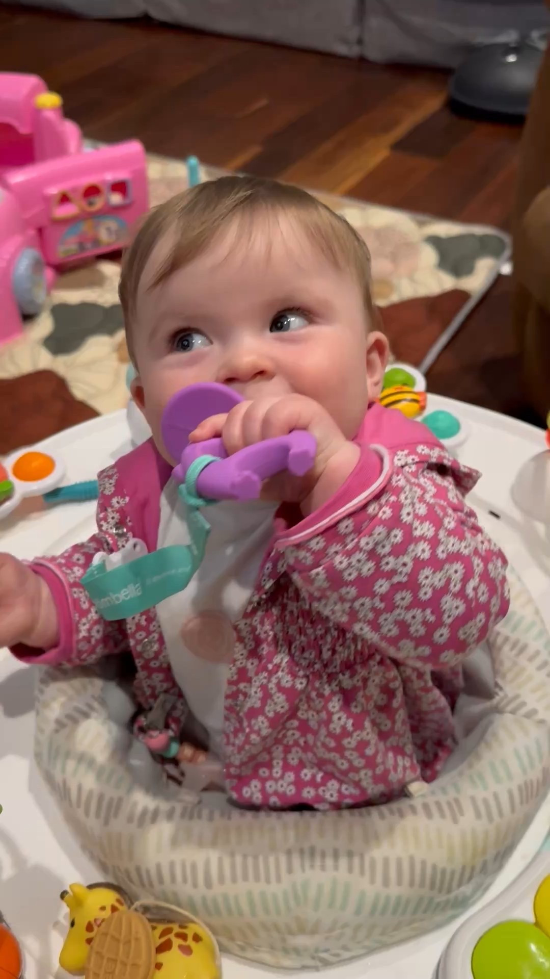 Wren loves this teething toy 