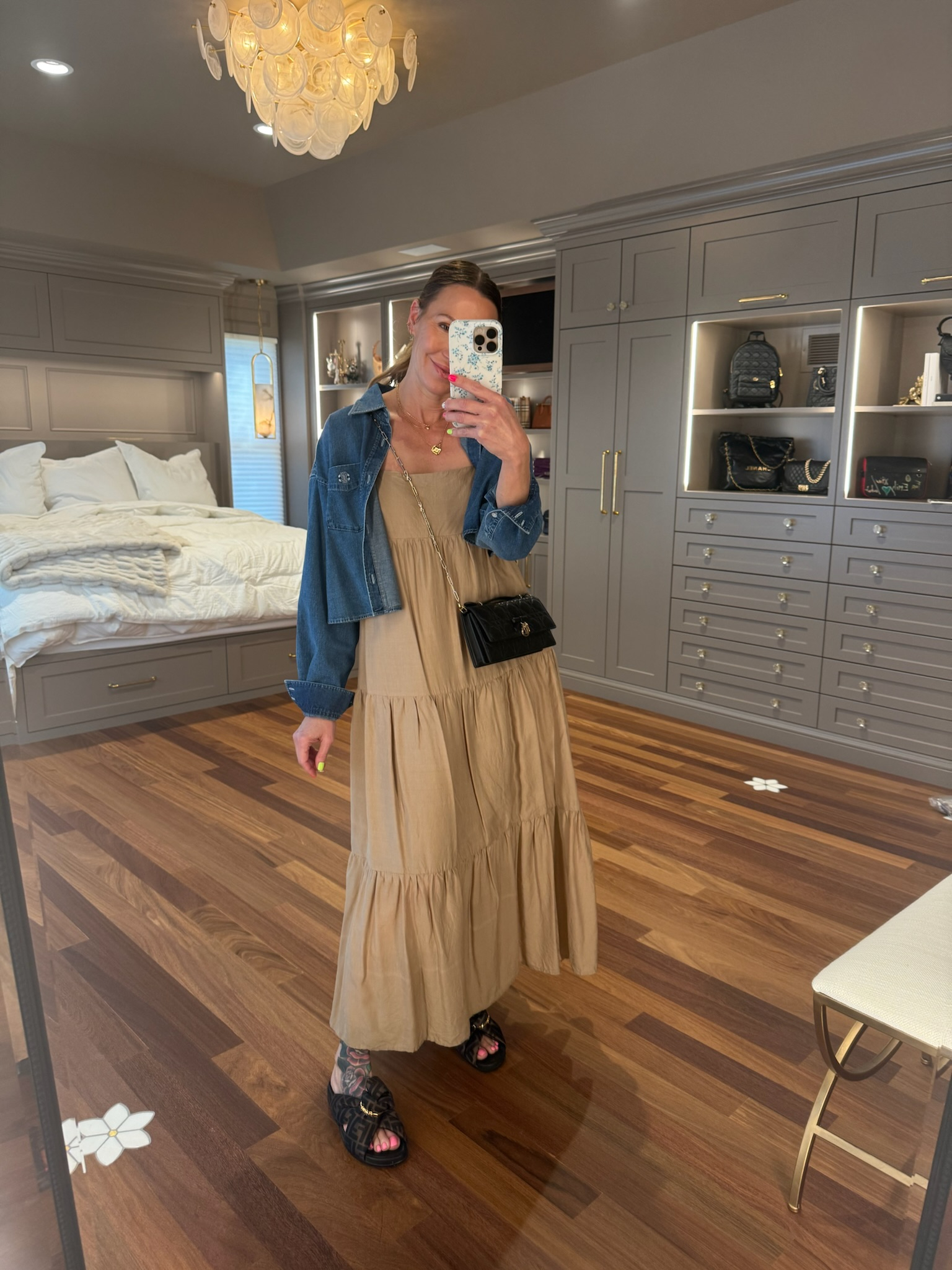 Comfy girly ootd for tpday. Running some errands and grabbing lunch in this cute dress! 

 #LTKgrwm #LTKootd