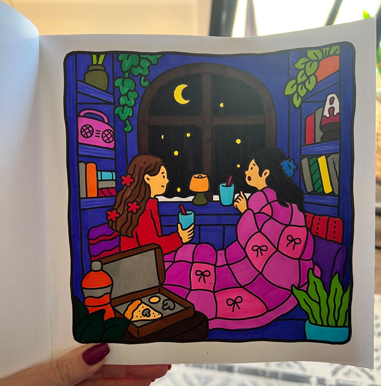 Adult coloring book and paint markers. 

#coloring #paint #markers #color #coloringbook

#LTKOver40 #LTKKids #LTKdayinmylife