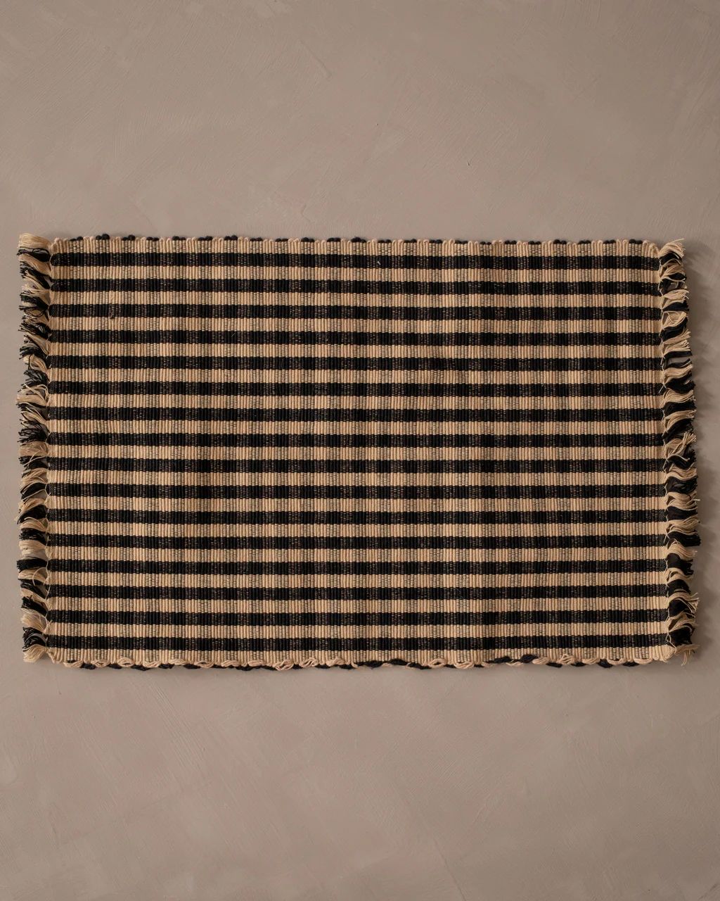 Country Gingham Placemat | The Vintage Rug Shop