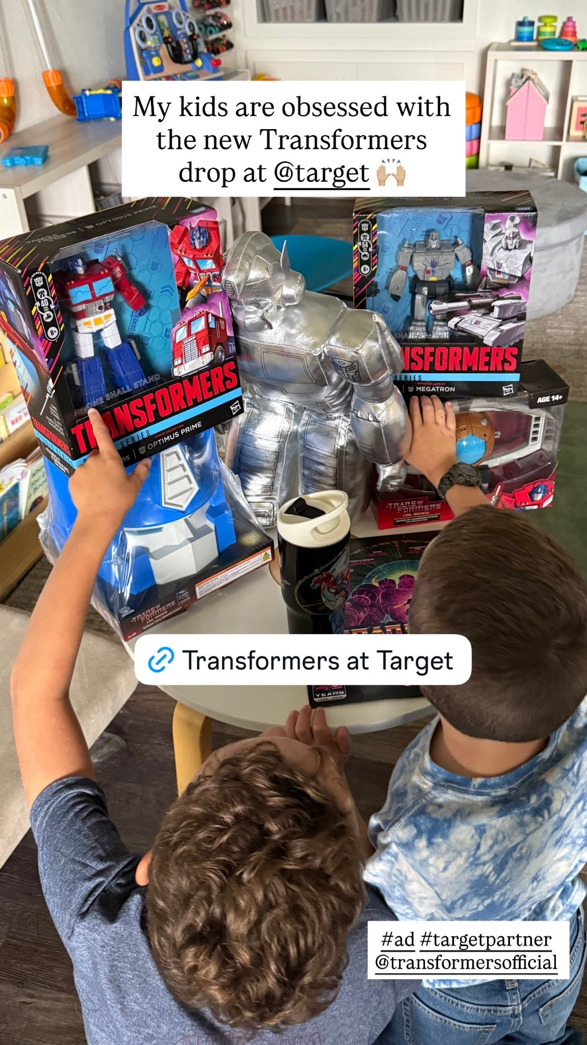 #ad New transformers drop brings all the nostalgia!! #targetpartner @Target @transformersofficial