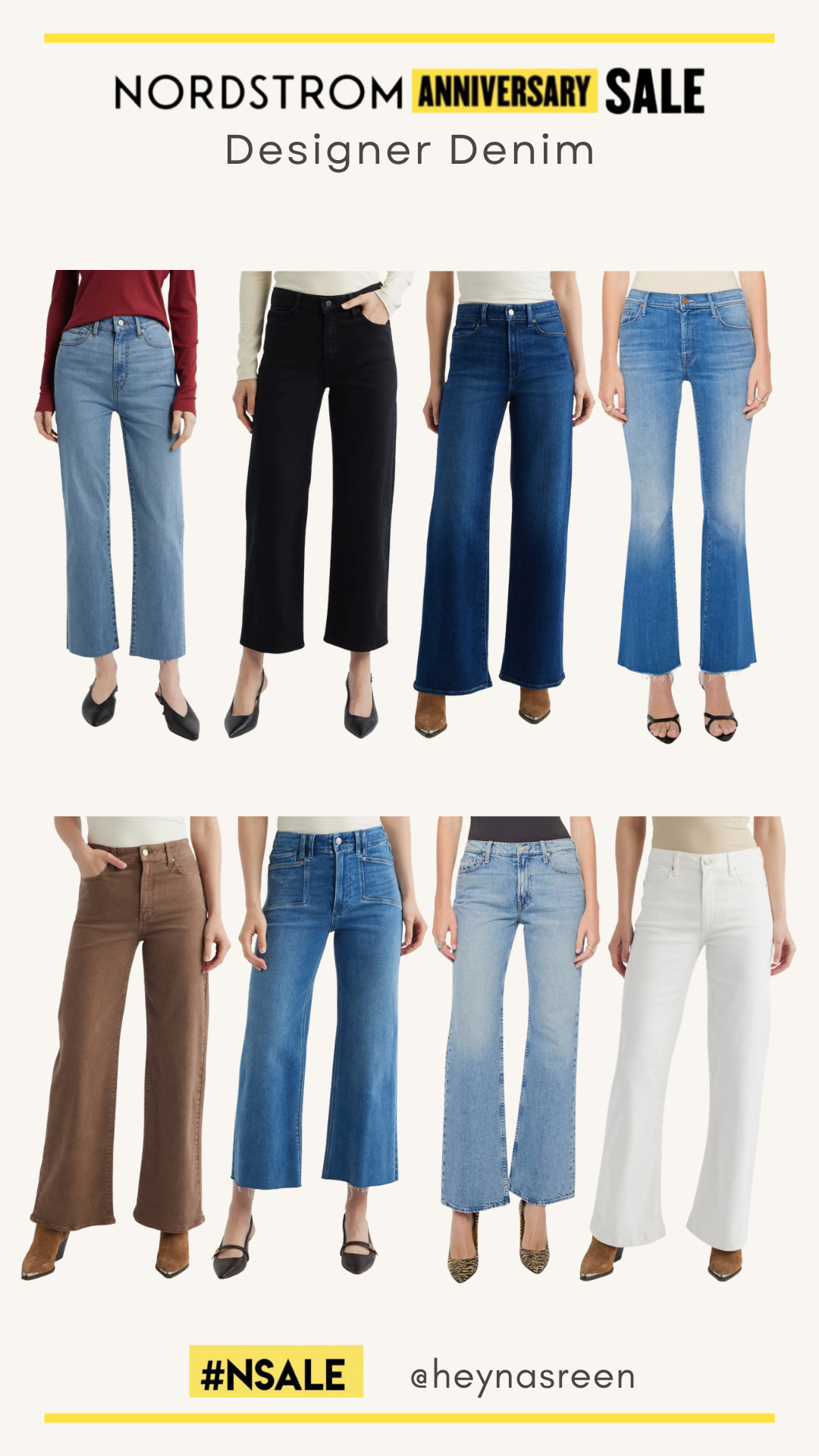 Designer denim still in stock at Nordstrom for their Anniversary Sale! Grab them before they run out!

#LTKSaleAlert