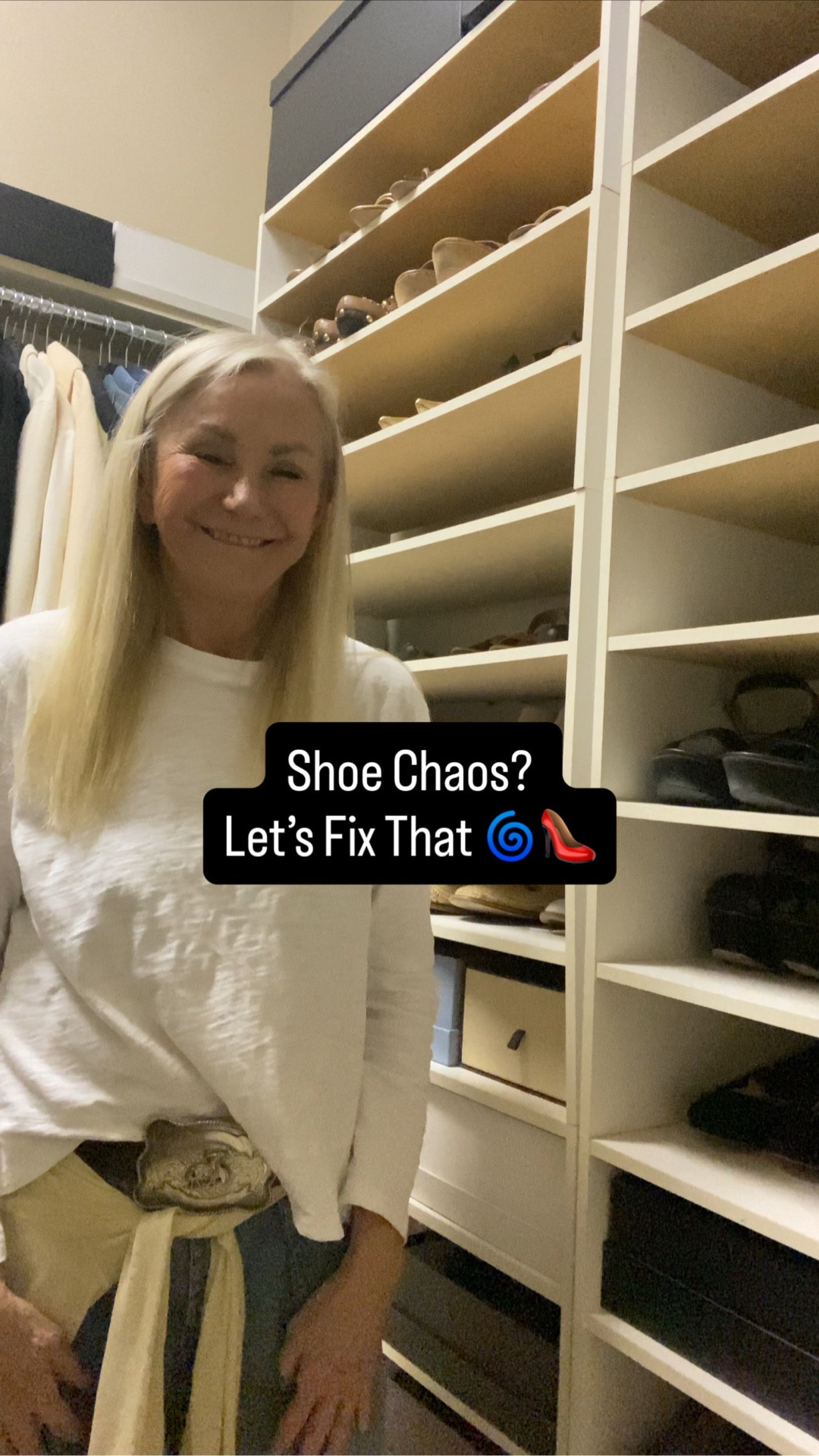 Clean. Simple. Organized. 🤍👟
Minimal shoe storage = maximum peace of mind. I’m sharing my go-to solutions for keeping shoes tidy, easy to see, and in their place—without the clutter. Thoughtfully chosen pieces, neutral tones, and a calm setup you can recreate. 

#LTKhome #MinimalistStyle #ShoeStorage #LTKorganization #ClosetEdit #NeutralHome #LTKFinds #SimplifyYourStyle

#LTKShoeCrush #LTKHome #LTKStyleTip