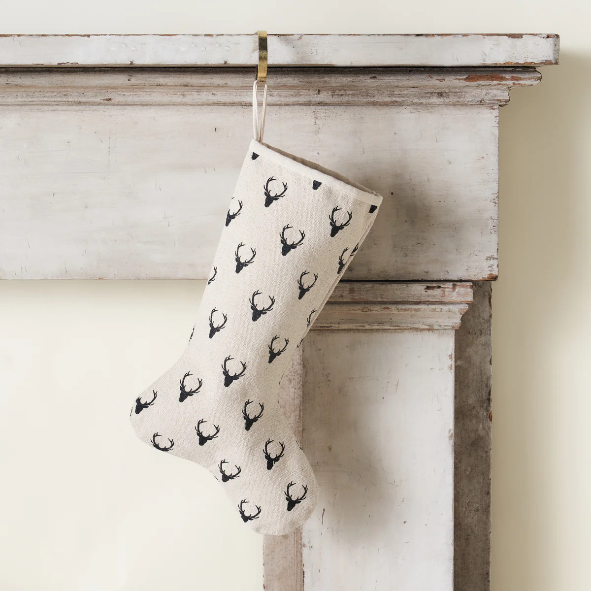 Antler Stocking | Kate Marker Home