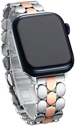 Designer Band for Apple Watch 40mm 41mm 42mm 38mm 44mm 45mm 46mm 49mm for Women, Stainless Steel ... | Amazon (US)