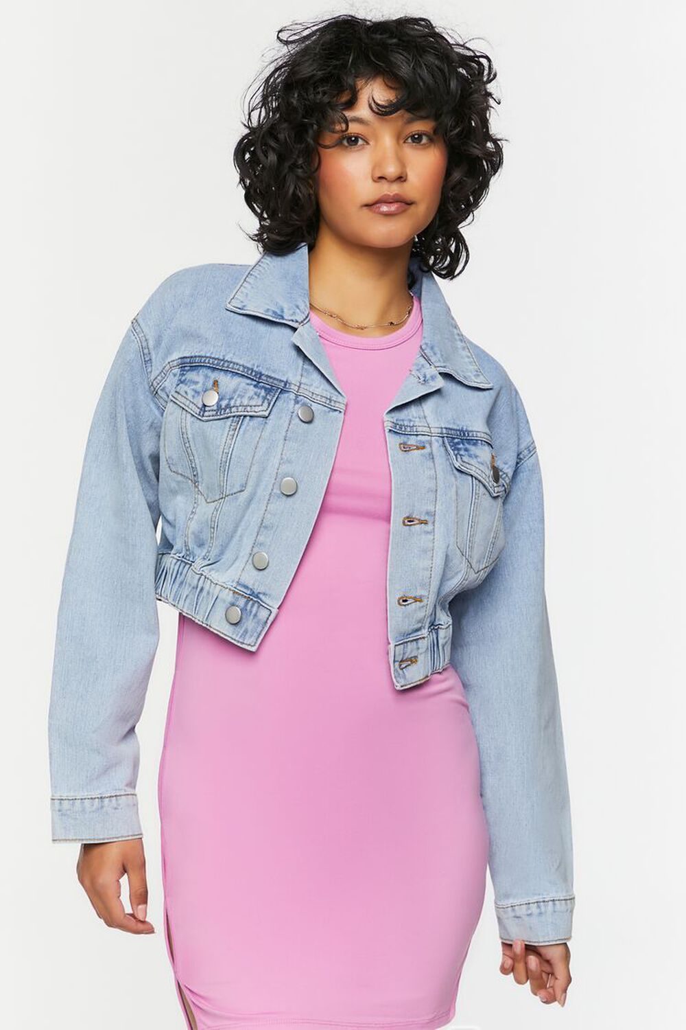 Cropped Trucker Jacket | Forever 21 (US)