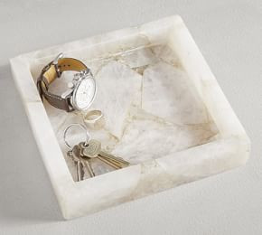Square Quartz Stone Catchall | Pottery Barn CA