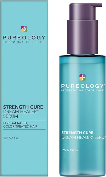 Pureology Strength Cure Dream Healer Hair Serum - Lightweight Leave-In Treatment, Split End Hair ... | Amazon (US)