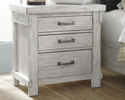 Brashland 28" 3 Drawer Charging Nightstand | Ashley Homestore