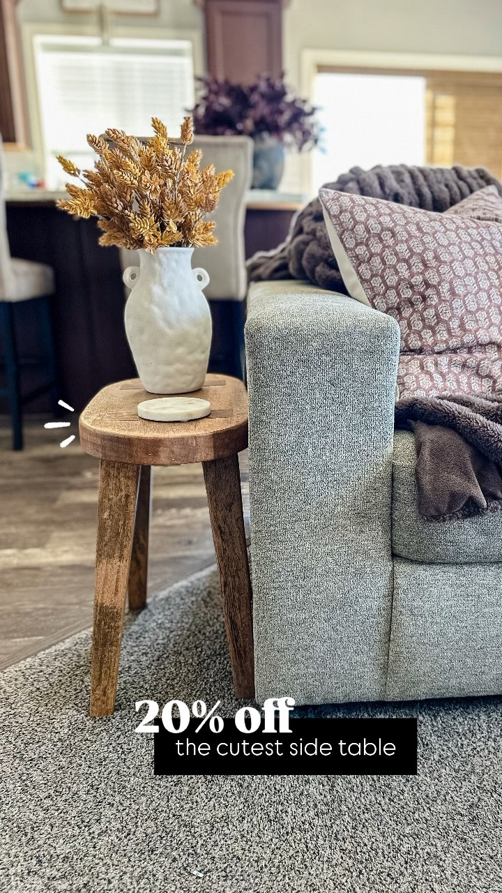20% off Threshold furniture including my favorite little side table. Perfect for small spaces!

#LTKHome #LTKxTarget #LTKSaleAlert