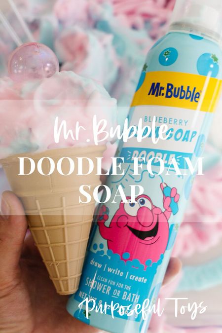 This foam soap is amazing! Your kids can draw with it, squish it, and it smells amazing! Perfect for the bath or a sensory bin 🍦🙌🏼🧼🩷

#LTKkids #LTKbaby #LTKfamily