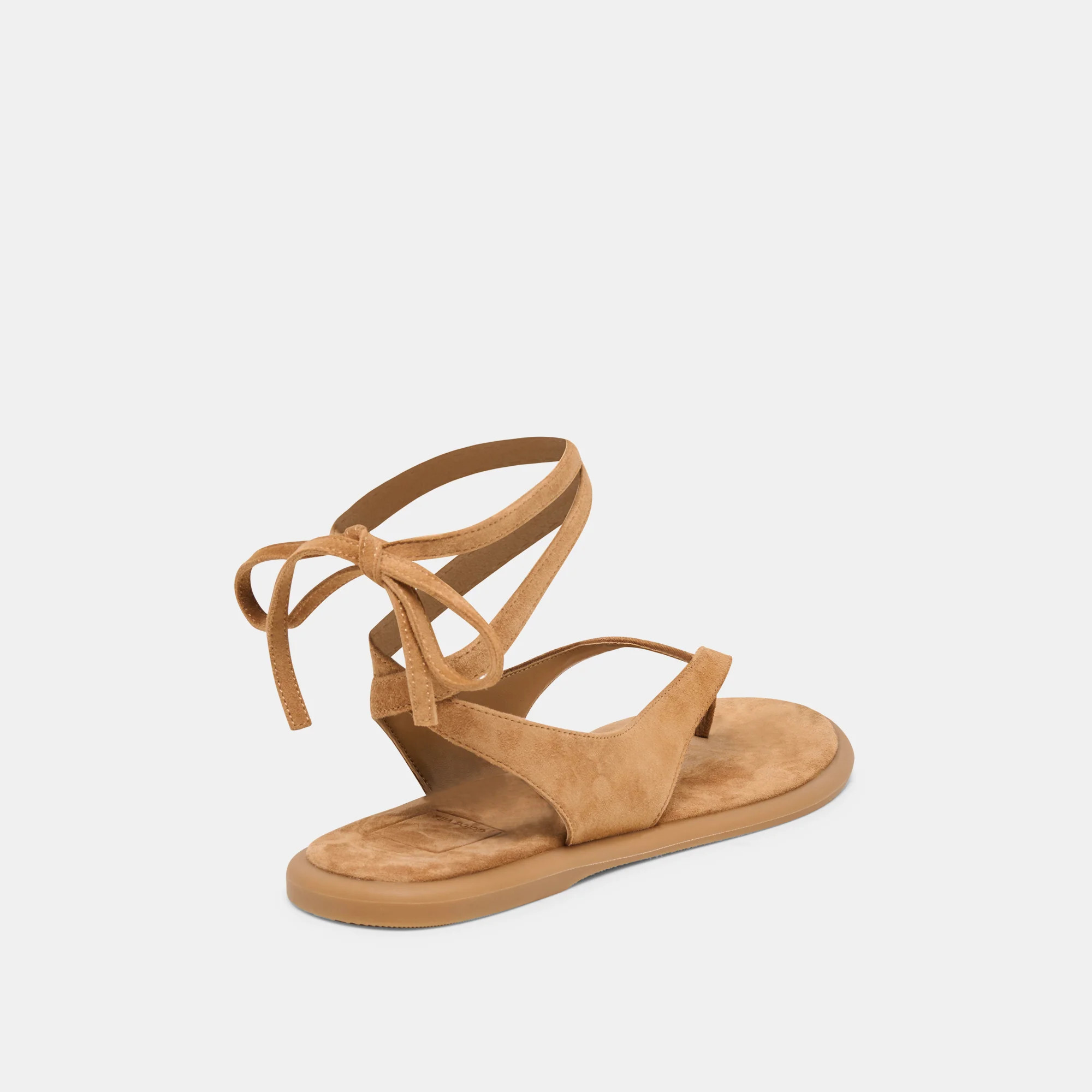 Jayden Sandals Teak Suede | DolceVita.com