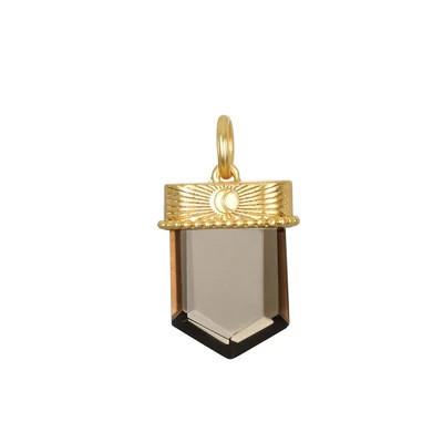 Taryn Truly Bestie Smoky Quartz Charm | Satya Jewelry
