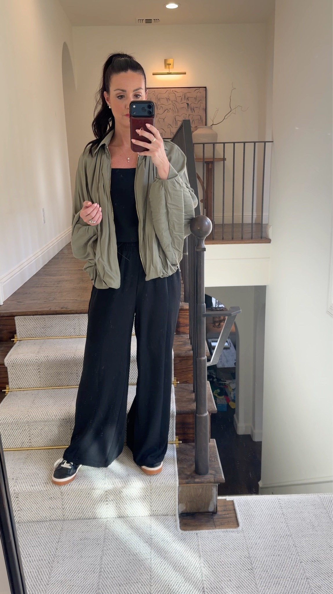 The most comfortable and versatile tow piece set ! Paired with a fun lightweight jacket for a pop of color. 

#LTKSeasonal #LTKOver40 #LTKootd
