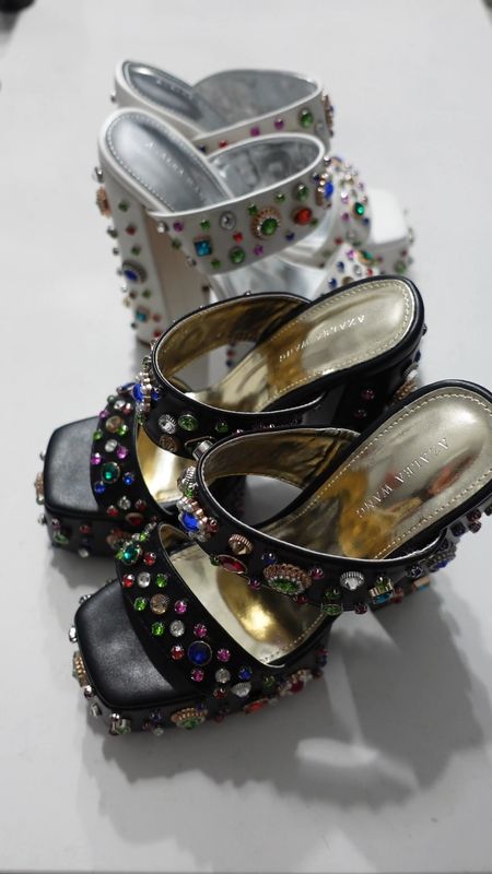Chunky Platform jeweled sandals 

#LTKshoecrush #LTKsalealert #LTKstyletip