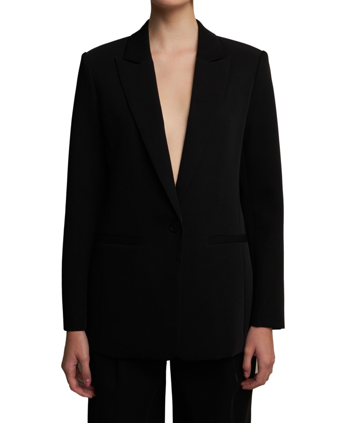 endless rose Women's Single-Breasted Blazer - Black | Macy's