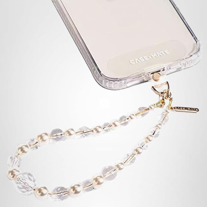 Case-Mate Phone Charm with Beaded Pearls and Crystals - Detachable Anti Theft Strap - Hands-Free ... | Amazon (US)