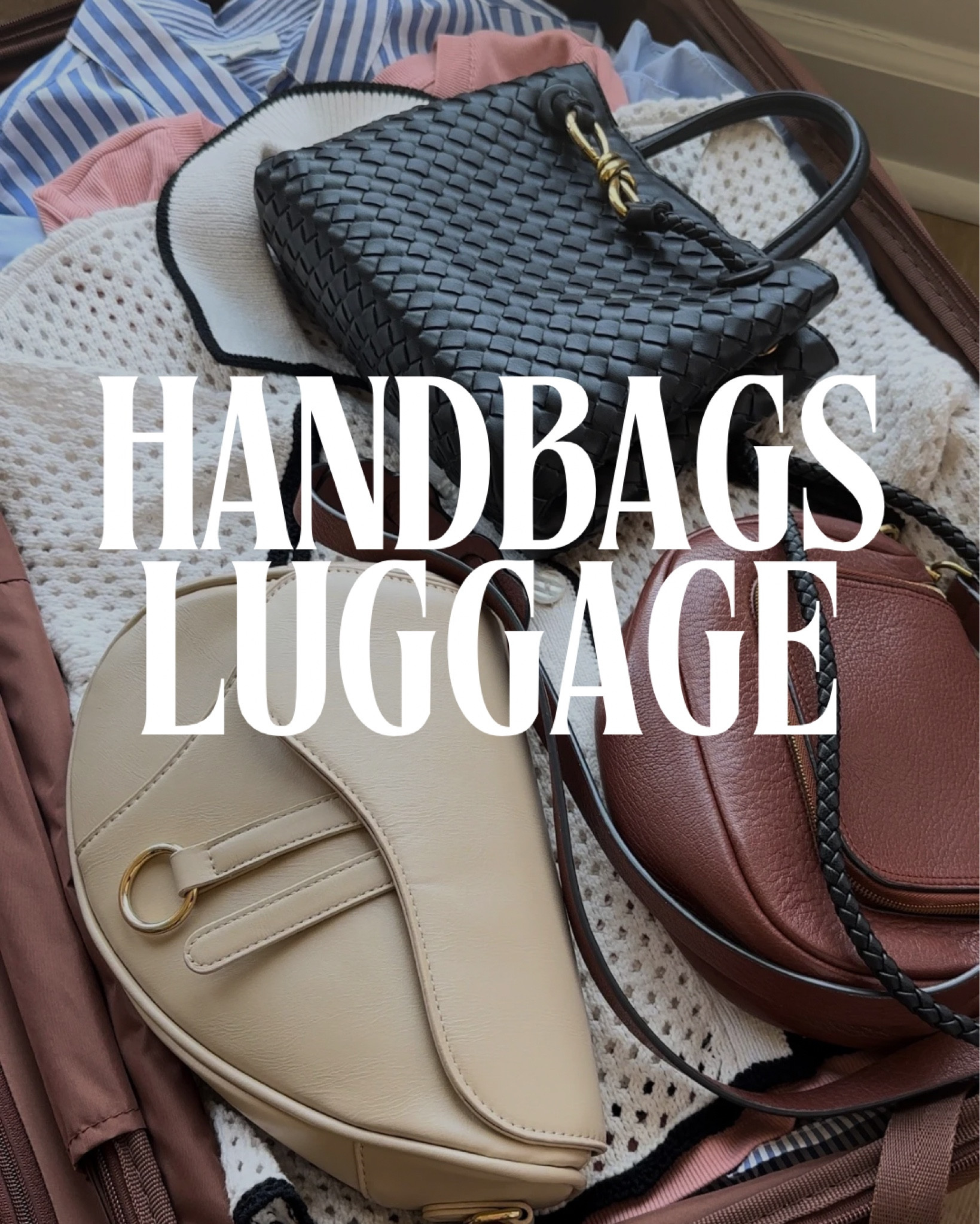 Handbags and my exact suitcase linked! Can’t say enough good things about this BÉIS roller! This is the large size. The 29 inch and holds so much! Has a built in scale so once you are done packing, you can see if your bag is over 50lbs or not. So nice! Padded handle makes for comfortable pulling through the airport! Worth every penny! 

#LTKeurope #LTKitbag #LTKtravel