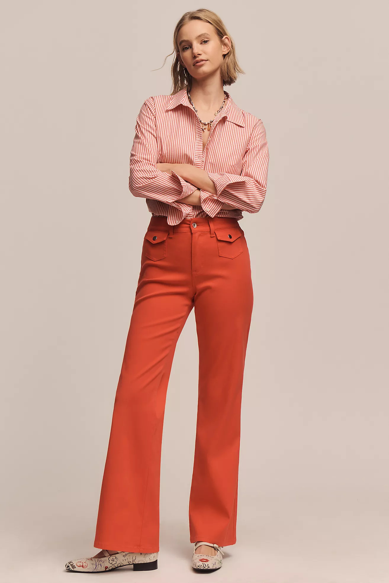 Sanctuary Skipper High-Rise Wide-Leg Pants | Anthropologie (US)
