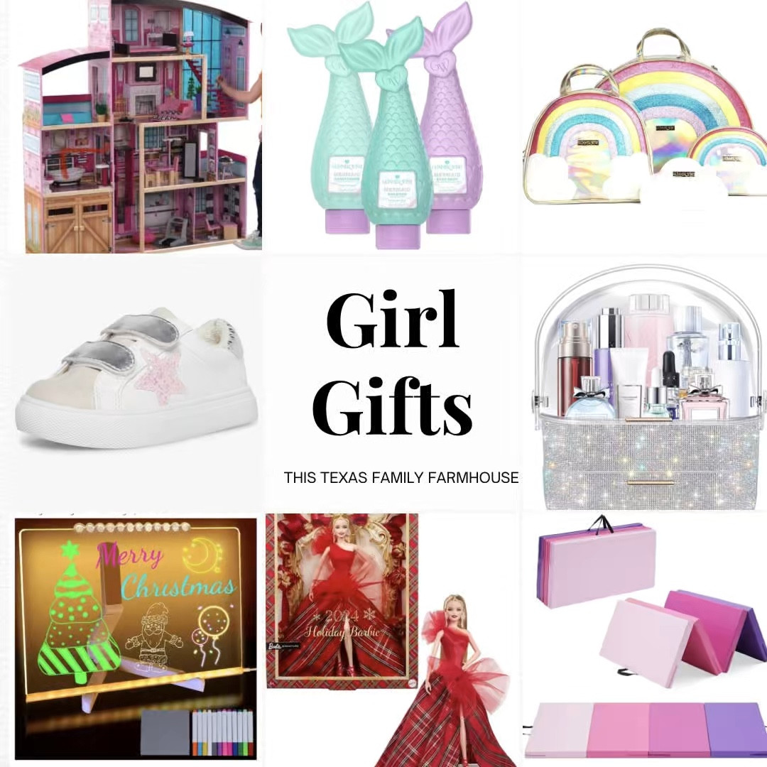 Little girl gift ideas!! Some gift ideas that I plan to purchase or that my own little girl already has and loves! 

Gift inspo | gift ideas | toddler girl | little girl Christmas gift ideas | Barbie | shoes| beauty 