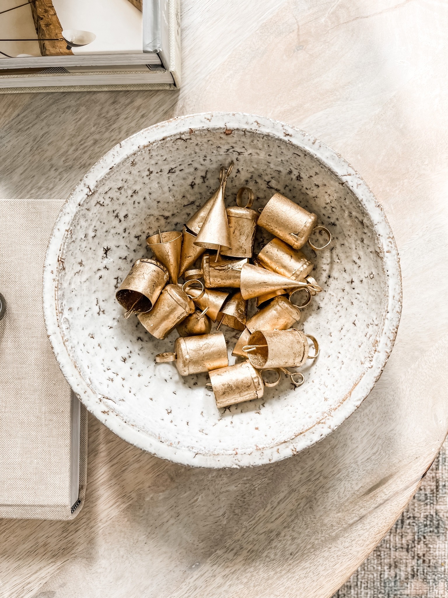 Excited to use these mini vintage bells as ornaments on my tree this year! The would be so cute for gift wrapping also! 

#LTKhome #LTKHoliday #LTKSeasonal