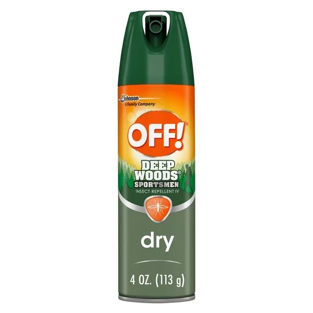 OFF! Sportsmen Deep Woods Dry Insect Repellent IV, 4 oz - Walmart.com | Walmart (US)