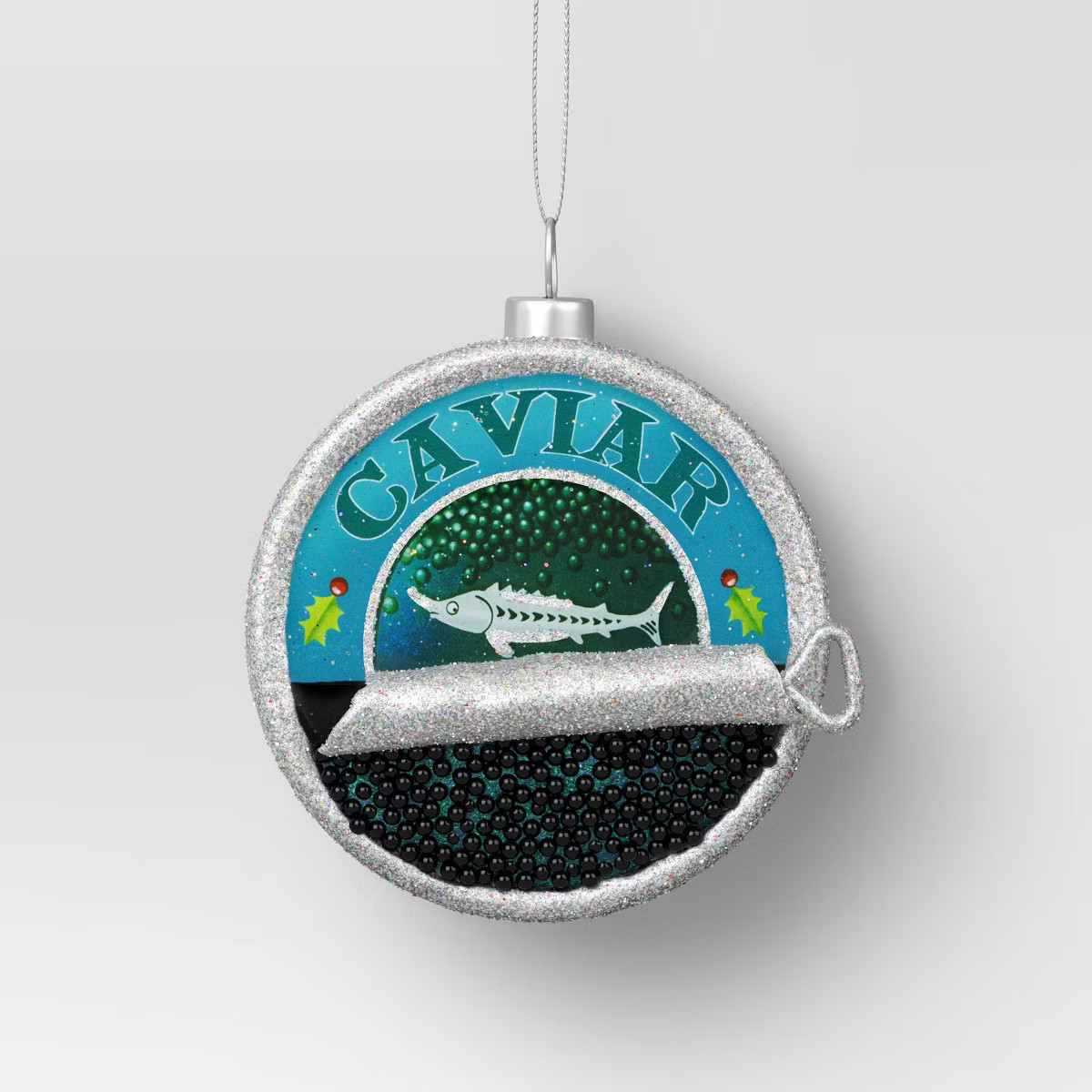 Christmas Glass Caviar Ornament - Wondershop™ | Target