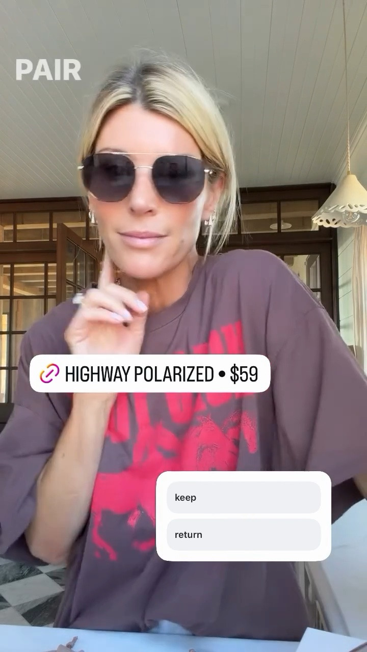 New polarized sunglasses from Z Supply! 🤎 Very lightweight and love the gradient lens. Also, linking the tortoise pair I also got!

Z Supply
Sunglasses
Aviator sunglasses
Tortoise sunglasses

#LTKdayinmylife #LTKgrwm #LTKootd