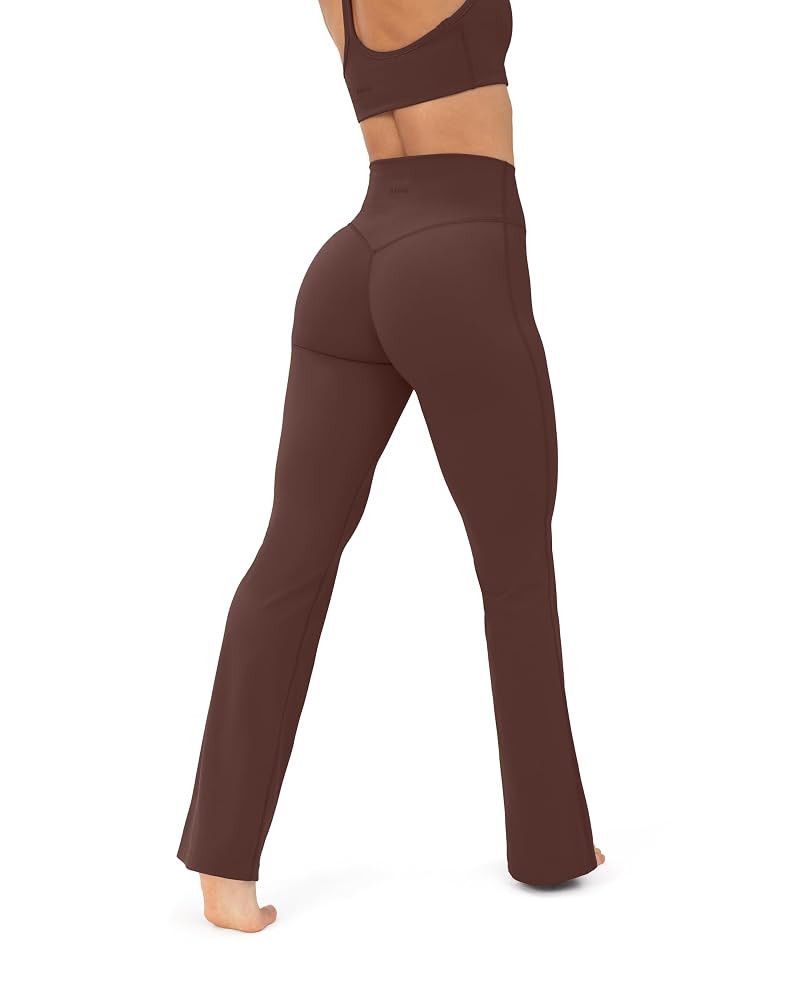 PAVOI ACTIVE High Waisted Flare Leggings for Women - Buttery Soft Bell Bottom Workout Flared Wide... | Amazon (US)