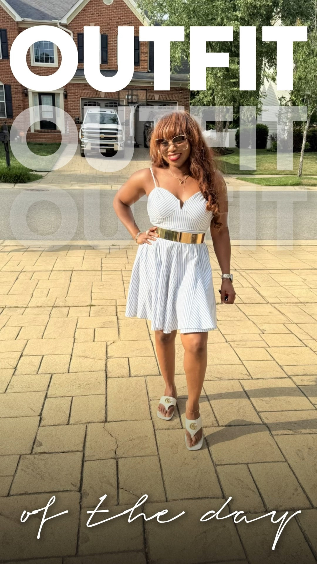 Love a good blue and white dress! Perfect for creating perfect summer outfits!

#LTKootd #LTKSeasonal #LTKOver40