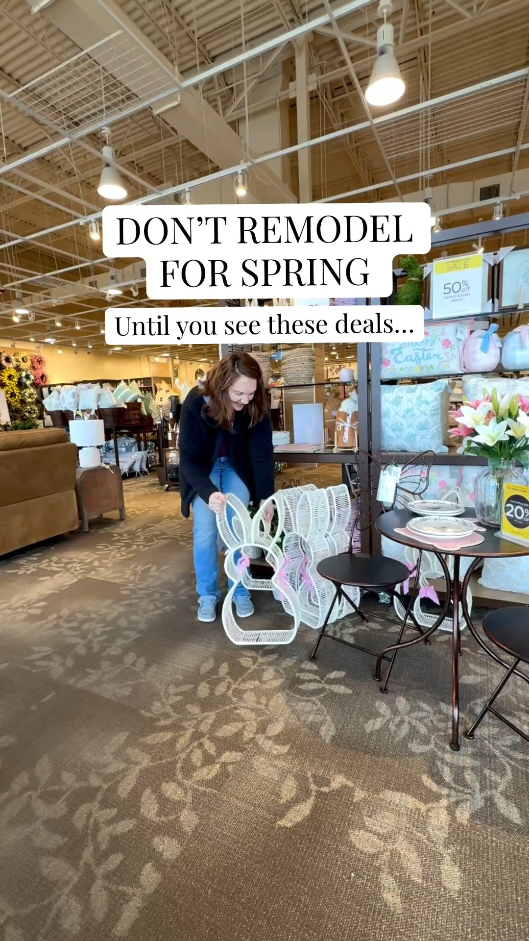 I included a few additional items linked below also!  🙌

Everything from patio decor, home decor finds, spring decor, bedroom furniture, porch furniture, patio furniture, outdoor furniture, looks for less, console table, entryway furniture, entryway bench, bathroom wall cabinet, bunny decor, Easter decor, and more!😉

#LTKHome #LTKvlog #LTKSaleAlert