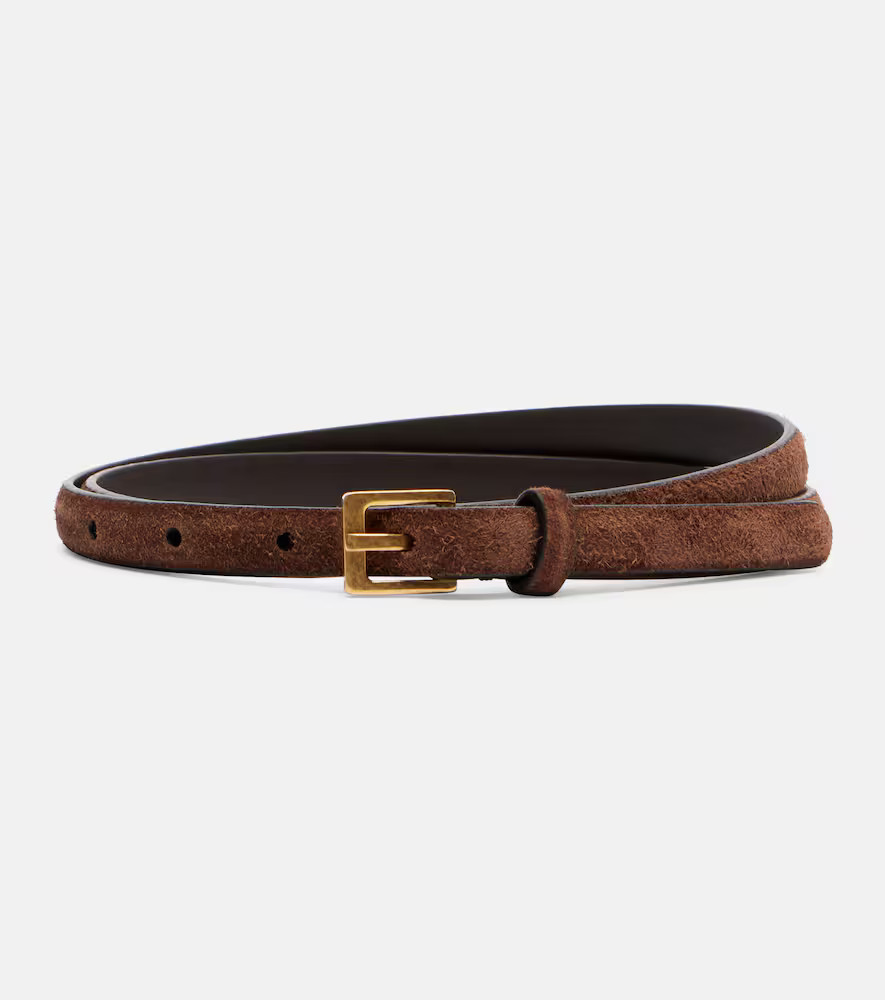 The Row City suede belt | Mytheresa (US/CA)