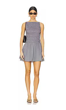 FAITHFULL THE BRAND Noa Mini Dress in Black Gingham from Revolve.com | Revolve Clothing (Global)